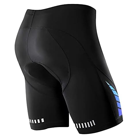 NOOYME Cycling Shorts Men 4D Padded Cycle Shorts Men Quick Dry Breathable Bike Shorts Men with Anti-Slip and Reflective Logo Design Cover
