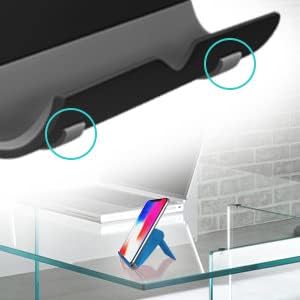 Miniatura 5 de Soporte ajustable para teléfono celular para escritorio, soporte de teléfono portátil compatible con la mayoría de iPhone, Samsung y otros teléfonos