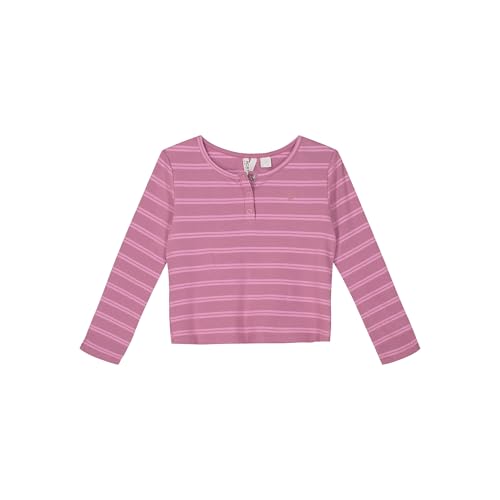 Image of Roxy Girls' Long Sleeve Scoop Neck Henley Top