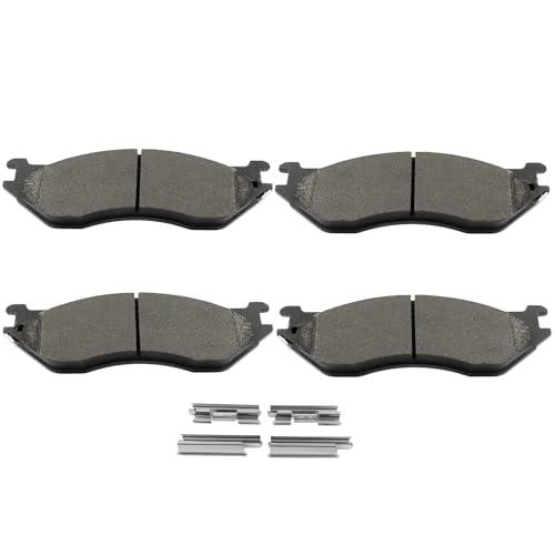 Image of SCITOO D897-7774 Disc Brake Pads Sets Front Metal Brake Pads w /Hardware