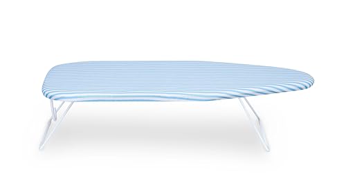 Byinone Table Top Ironing Board - Suitable for Left an Right Handed Users, 75X34cm,0 Cotton Cover, Lightweight, Perfect for Travel and Small Spaces - Image 4