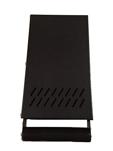 AlTaGru - Cajón para sustrato (20 x 30 x 5,5 cm, acero inoxidable texturizado para molinillos como por ejemplo ECM/Ascaso/Rancilio/Rocket - Cajón para ajos