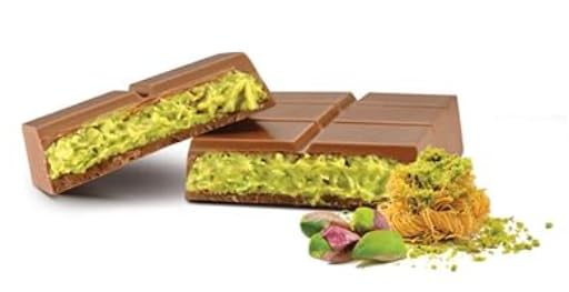 Lujoso chocolate de Dubai con fina crema de pistacho - Elegante set de regalo de Oriente - ¡Descubra ya el exclusivo chocolate de Dubai!
