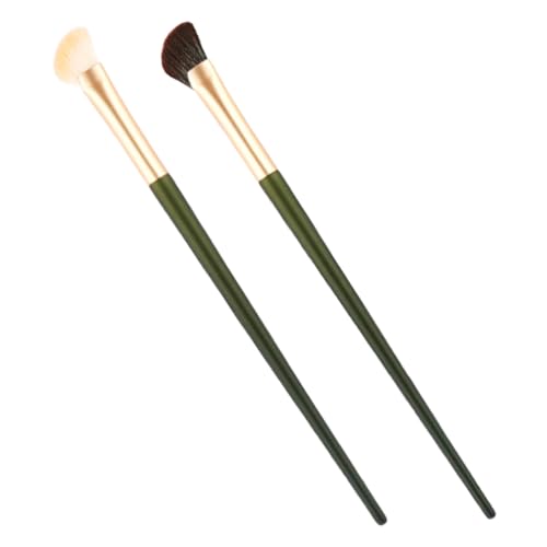 LIFKOME 2pcs Nose Contour Brush Set Women's Makeup Tools for Nose Shadow Blending Contouring