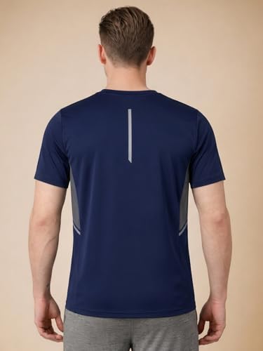 Image of CHKOKKO Gym T Shirts for Men Workout Quick Regular Dry Fit Sports Tshirt for man Breathable Moisture-Wicking Half Sleeve Round Active wear Running Boys T Shirt