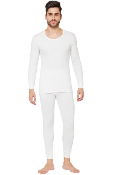 Men's Round Neck Thermal Top and Lower Set Streachable Winter wear with Stay Warm & Stay Fresh Technology Full Sleeves Body Warmer Set for Men- Pack of 1-image-24