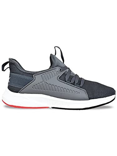 Image of Allen Cooper Training,Road Running,Cricket,Gym,Sports Comfortable Extra Max Cusion with Memory Foam Insole Running Shoes for Men(552|Grey /Black /Olive-Sizes 6,7,8,9,10)