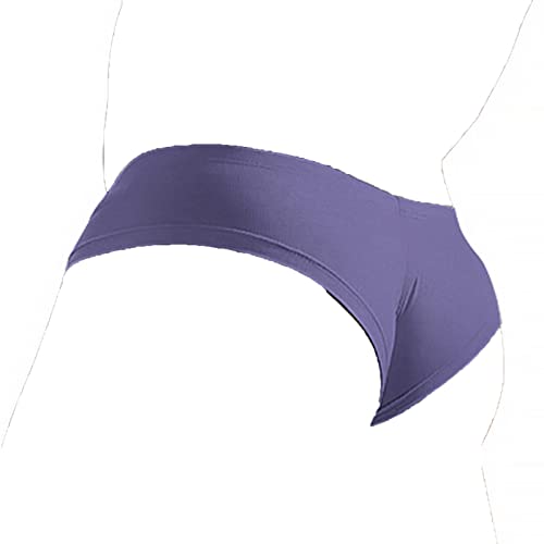 Faringoto Modal Slip pour hommes gais sexy, caleçons pour hommes, sous-vêtements à séchage rapide, jockstrap, Violet 01., M