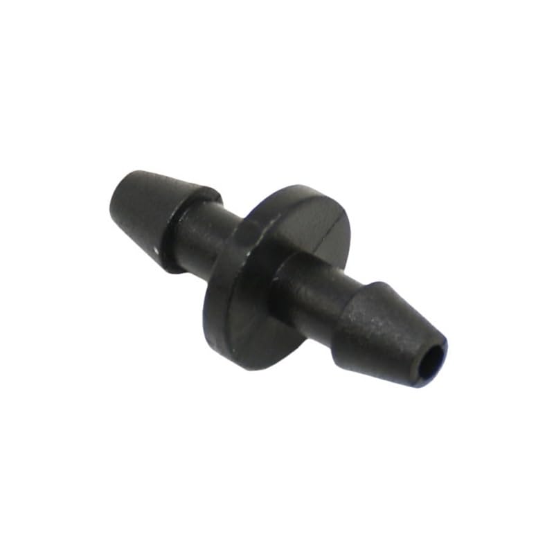 2000 Uds riego por goteo 3/5 conector de manguera con púas 1/8 "reparación de manguera púas rectas junta de doble vía con púas