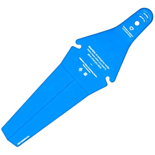 Ousuwo Juego de 2 guardabarros universales para bicicleta, guardabarros trasero ligero y ajustable para montaña, carretera, protección contra salpicaduras para todo tipo de clima, montaje compacto en