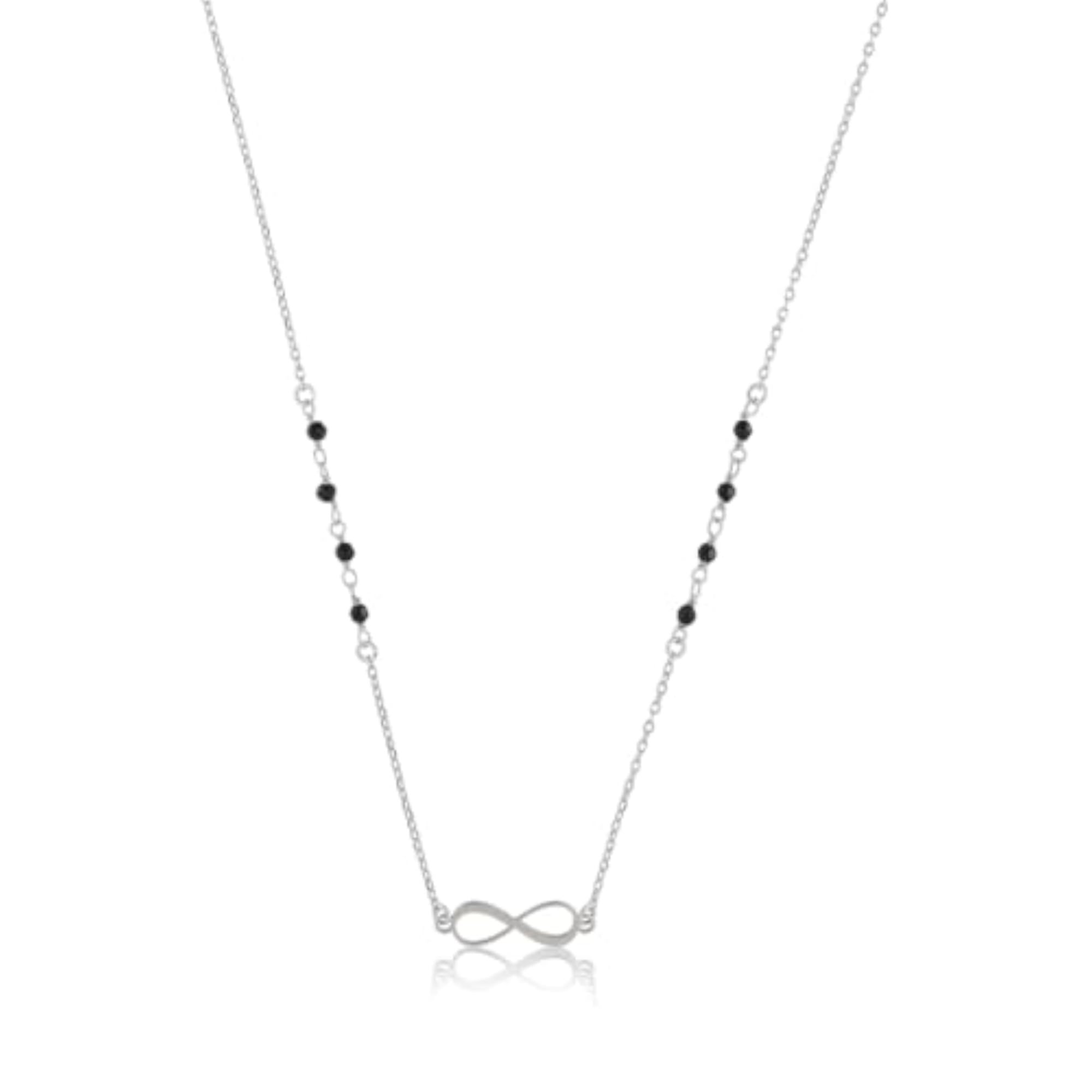 Women's 925 Sterling Silver Infinity Knot Mngalsutra, Timeless Design