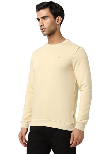 Image of Van Heusen Men Round Neck Cotton Sweatshirt