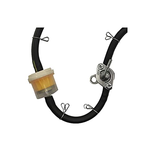 Image of 2 Pcs Inline Fuel Tank Tap Valve Petcock On-Off Switch for 50cc 70cc 90cc 100cc 110cc Mini bike Dirt bike Pit bike Tao Tao Pocket Motorcycle Scooter Moped Quad ATV and Go Karts 6mm