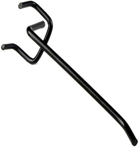 50 ganchos para tablero de clavijas, ganchos de pared largos estilo L, ganchos de pared para tablero de clavijas colgantes, ganchos de pared a