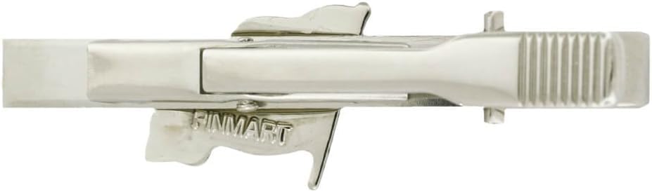 Image of PinMart's Gold Color Plated and Silver Made in the USA American Flag Enamel Lapel Pin, Cufflink & Tie Clip