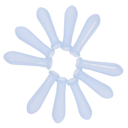 SOLUSTRE Replacement Dropper Tips 2ml Graduated Droppers Caps Strong Sealing for Lab Use