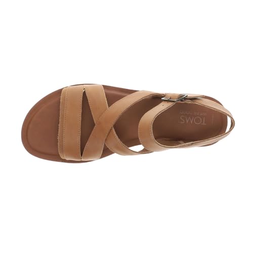 TOMS Womens Sloane Strappy Casual Sandals Casual - Brown4