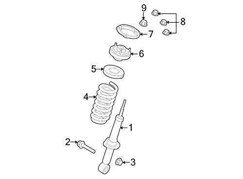 Ford AL3Z-18183-A - PLATE - MOUNTING