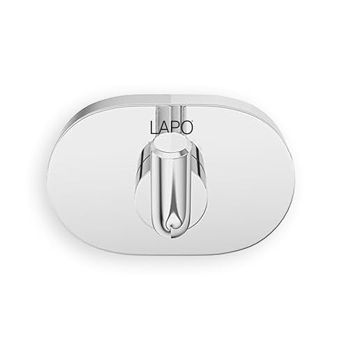 Image of LAPO Bathroom Robe Hook for Towel and Cloth Hanging, Premium Wall Mounted Hanger for Home and Wash Area Use, Long Lasting Shine, 25 Years Warranty (Chrome Finish, Pack of 1) - KIK