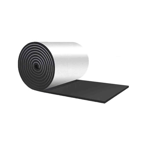 Tappetino autoadesivo in foglio di alluminio, isolamento ignifugo, per riscaldamento a pavimento, pareti in cartongesso, pavimenti in legno e piastrelle (107,64 m²)