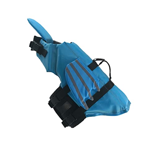 VICASKY Pet Swimsuit Vest Breathable Water Vest Swim Jacket Dog Pool Costume Adjustable Fit Reflective Night-Friendly Design