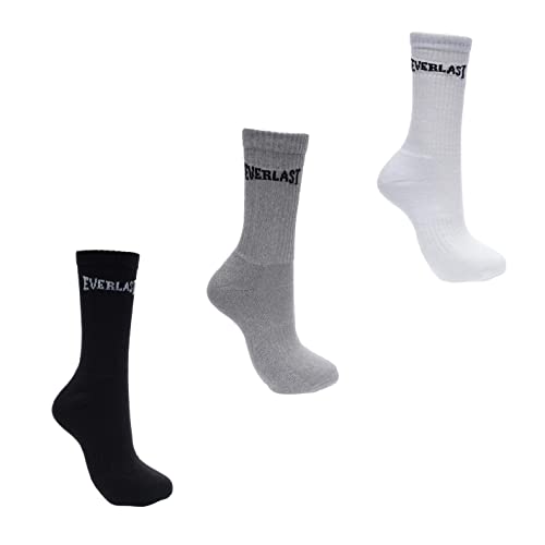 Image of Everlast Mens 3 Pack Crew Socks