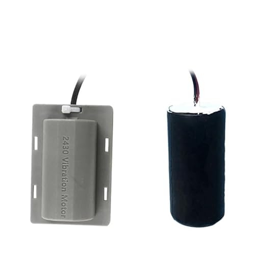 DC 12V Frog Feeding Motor Massage Belt Chair Pillow Vibration Motor Waterproof Micro Vibrating Motor Flat Base Attractor - (Speed(RPM): 260 4200rpm, Voltage(V): 12V)(2430 4500rpm/12v)