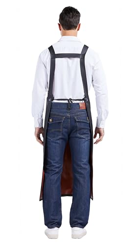 Nanxson Grembiule impermeabile resistente regolabile, grembiule da lavoro in gomma,CF3109 - immagine 3