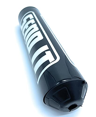 Image of SEND IT Handlebar Pad with FREE GRIP DONUTS - Universal Fit for Dirt Bikes and ATVs Crossbar (BLACK, Round)