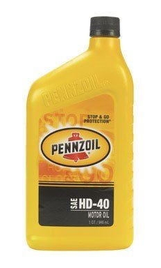 PENNZOIL HD-40 4 Cycle Engine Motor Oil 1 qt.