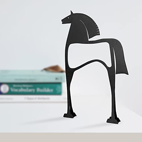 Kolymax Metal Horse Minimalist Art Wall Sculpture, Minimalist Abstract Horse Line Wall Art, Modern Minimalist Home Decoration Minimalist Living Room Wall Decoration #TOP15