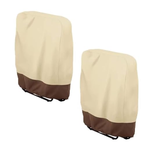 2 fundas para sillas de jardín, impermeables, de gravedad cero, plegables, para patio, 28 pulgadas de ancho x 13 pulgadas de profundidad x 43 pulgadas de alto, impermeable, anti-UV, funda para tumbona