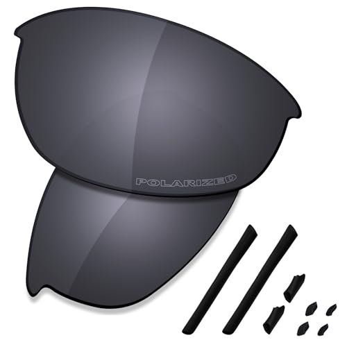 Lentilles de rechange polarisées et caoutchouc antiglisse pour Oakley Half Jacket