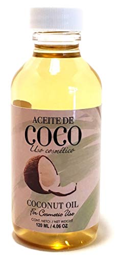 Proteínas, Drugstore Aceite de Coco 4.1 fl oz, aceite de coco 4.06 onzas líquidas para uso cosmético
