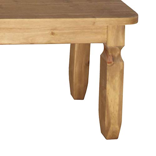 Banco Corona Cera Mel 140 cm