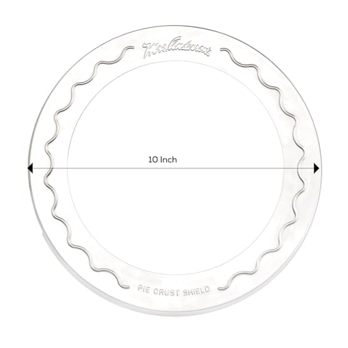 Mrs. Anderson's Baking Pie Crust Protector Shield, Fits 9.5 and 10-Inch Plates, Set of 2