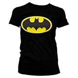 Photo Gallery batman licenza ufficiale signal logo donna maglietta (nero), small Photo Gallery batman licenza ufficiale signal logo donna maglietta (nero), small