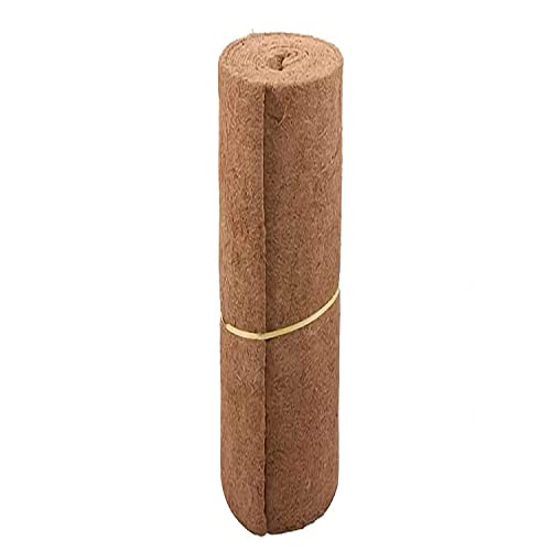 Ayybf Coco Liner,24x39.4 inch Wall Basket Planter Liner, Coco Liner Roll Hanging Basket Pad Garden Plants Wall Planter Flowerpot Basket Coco Fiber, Durable Coconut Husk for Planting.