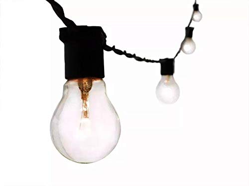 Varal de Luzes 20mts Preto