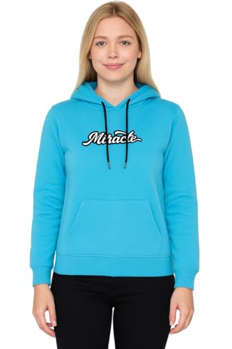 Image of Raves Womens Stylish Printed Hoodie | Trendy Cotton Fleece Hooded Sweatshirt for Women & Girls | Full Sleeve Winter Wear Pullover