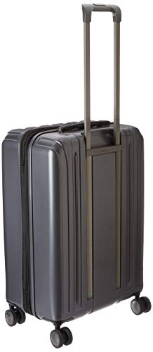 Image of DELSEY PARIS Titanium Hardside Expandable Luggage with Spinner Wheels Checked Luggage, Graphite, Checked-Medium 25 Inch