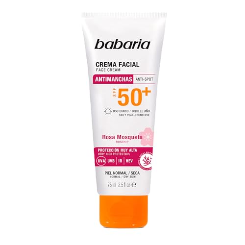 Crema Facial Solar Antimanchas Rosa Mosqueta F-50-75 Ml