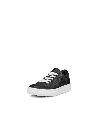 ECCO Soft 60 Sneaker, Black, US 1.5-2 Unisex Little Kid