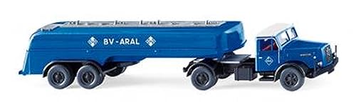 Wiking 0806 97 H0 Henschel Tank Trailer Aral, Various, 1:87