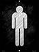 SMART BLONDE Man Novelty Mini Metal Parking Sign PM-1256