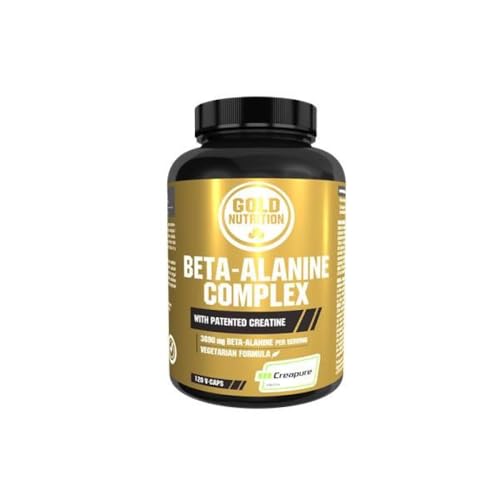 Goldnutrition Beta-alanine Complex, Previene la acidez y fatiga m...