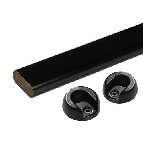 Tringle de placard en bois naturel robuste pour dressing durable - 2