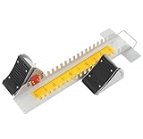 LOYALHEARTDY Track Starting Blocks, 25in Track Blocks Starting Block Set, 6 Angle Adjustable Starting Blocks Track and Field with Handle Aluminum Alloy & Rubber Lightning Starting Block Track, Yellow
