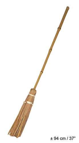 Preisvergleich Produktbild Hexenbesen Zubehör Halloween Karneval Hexe Kostüm