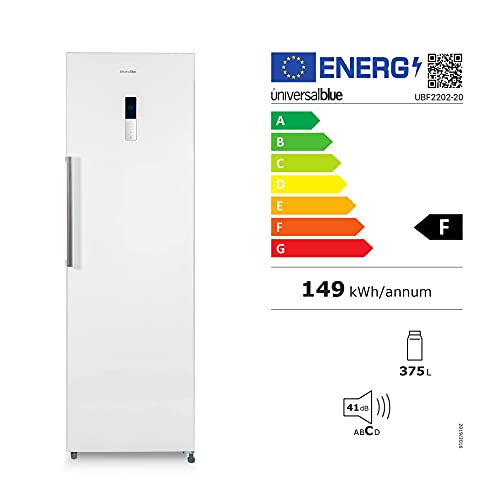UNIVERSALBLUE-Frigorifico-Blanco-1-puerta-No-frost-185-cm-Sin-Congelador-Capacidad-total-352L-Sistema-silencioso-Blanco